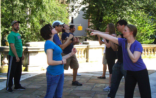 teaching stage combat